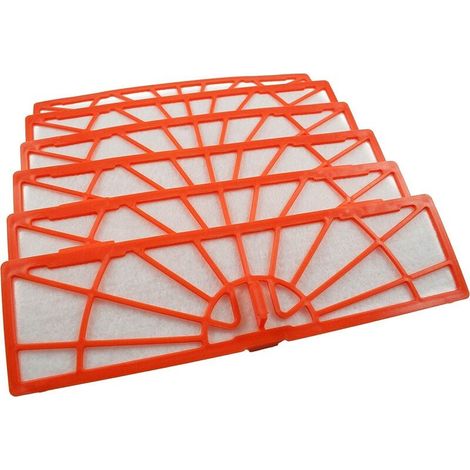 Filtre Aspirateur Robot - 6 Pieces - Compatible Neato Botvac Et Botvac D - Remplacement - Standard