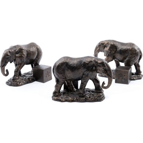 Elephant Plant Pot Feet - Set of 3 - L6.5 x W7.5 x H11 cm