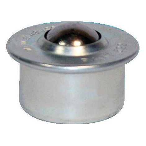 Bille de manutention acier Ø 22 mm à socle cylindrique acier Ø 45-36 mm. à simple emboîtement. charge maxi 160kg - GUITEL-POINT M