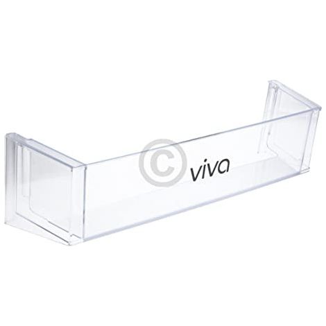 Compartiment de rangement compatible avec Viva 00708563 - 460 x 100 mm - Pour porte de réfrigérateur et congélateur