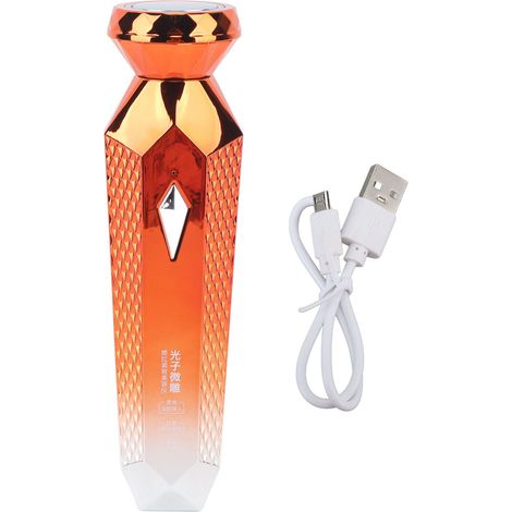 Appareil de Soin Visage Photon Rouge Bleu, 3 Modes Massage Vibrant pour Salon de Beauté (1/5)