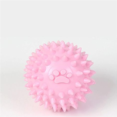 Kauspielzeug aus TPR für kleine Hunde, Backenzahnreinigungsspielzeug, bissfester Igel, zur Zahnreinigung.