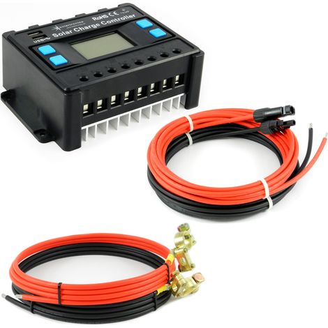 Solar Set 20A Laderegler Kabel Photovoltaik Inselanlage (1/5)