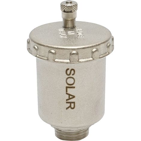 Sfiato automatico 1/2 per impianti solari residenziali 10 BAR, temperatura massima 180 gradi C (1/3)