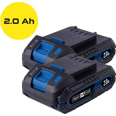 Kit 2 baterías 20V Litio 2.0Ah compatibles ixes sbp2.0x2 (1/3)
