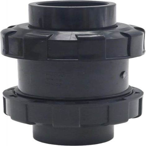 Rückschlagventil mit Kugel 32 mm Poolventil Rückschlagventil gegen Rückfluss PVC Ventil Absperrventil Rückschlagventil (Innendurchmesser 32 mm)