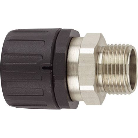 HellermannTyton 166-21301 HG16-SM-M16 Raccordo a vite del tubo flessibile Nero M16 11.80 mm Piatto 1 pz. (1/5)