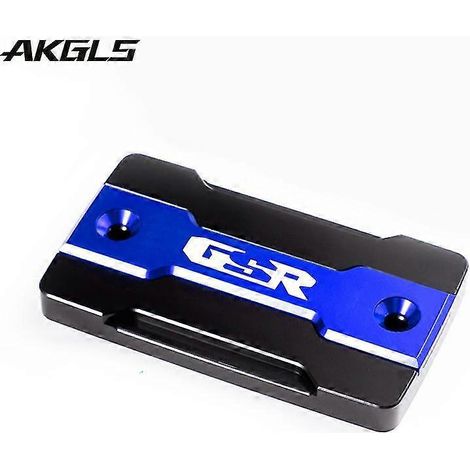 Bouchon de réservoir d'essence et de remplissage d'huile moteur pour moto Suzuki GSR 750, 400 et 600 (GSR750, GSR400, GSR600) - Accessoires : bouchon de réservoir bleu (1/5)