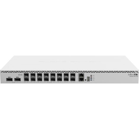 MIKROTIK RouterBOARD Cloud Router Switch CRS518-16XS-2XQ-RM + L6 (650MHz 64MB RAM 1x LAN 16x SFP28, 2xQSFP28, Dual PSU) rack