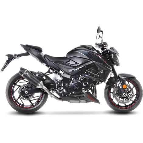 Silencieux LV ONE EVO Fibre de Carbone GSX-S 750/Z ABS - Homologué (1/3)