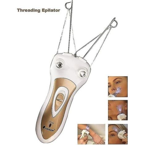 Épilateur électrique pour poils du visage, machine à arbre, épilateur à fil de coton, épilateur rechargeable, rasoir (1/5)