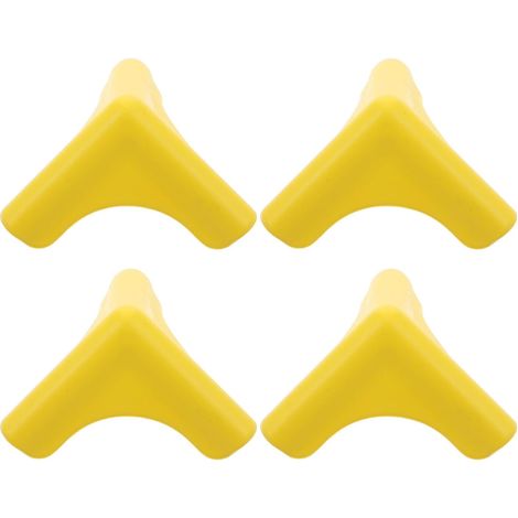Lot de 4 protections d'angle en silicone pour table et meubles (1/5)
