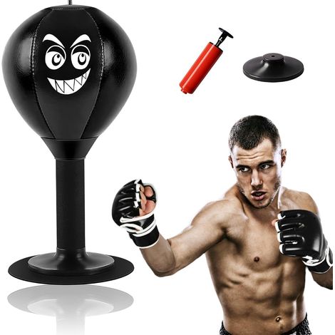 Punching-Ball de Bureau Autonome avec Ventouse (1/5)