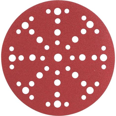 Disque abrasif - Radix - Pro - Velcro 150 mm - P100 - 49 trous (50 pcs) (1/2)