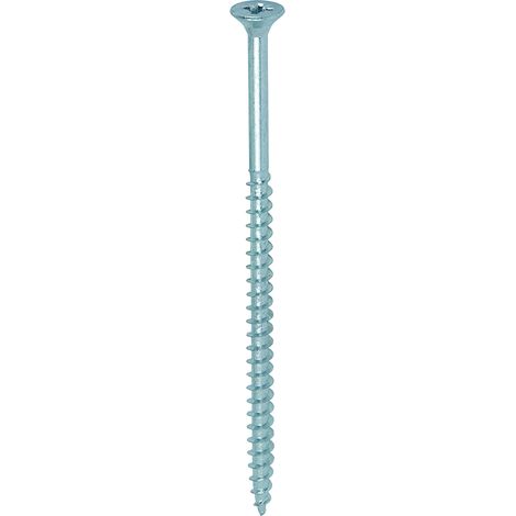 TIMCO Solo Countersunk Silver Woodscrews - 5.0 x 100