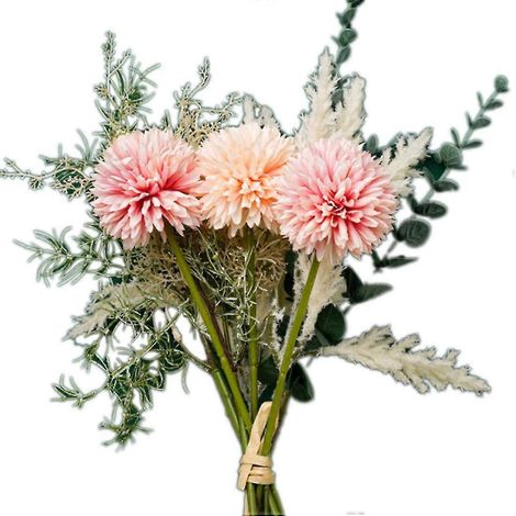 Centres de table de fleurs artificielles pour tables Salon à domicile Décor Fausse pampa Herbe Mariage Organiser (1/4)
