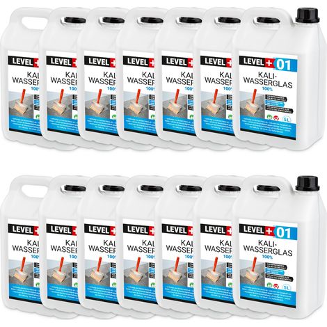 LEVEL+ Kaliwasserglas Unverdünnt Grundierung L+01 - 70L