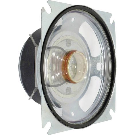 Visaton SL 87 XA - 4 Ohm 3.3 pollici 8 cm Banda larga 20Hz-20kHz 20 W 4 Ω Membrana trasparente, Resistente ai raggi UV