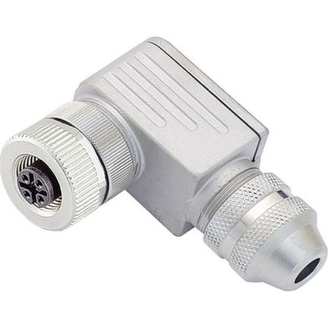 binder 99-1436-824-05 Sensor-/Aktor-Steckverbinder, unkonfektioniert M12 Buchse, gewinkelt Polzahl