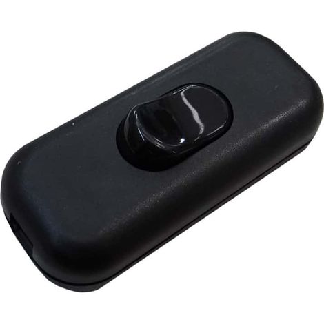 Interrupteur De Passage Noir Commande D'éclairage Discrète Et Fiable - Générique (1/3)