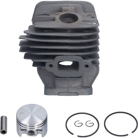 Kit de pistón y cilindro para motosierra de 44,7 mm - Pieza de repuesto ideal para reparación y mantenimiento --Crezuo