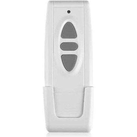 Télécommande universelle 433 MHz pour volet roulant, porte garage et stores électriques avec 3 boutons (1/3)