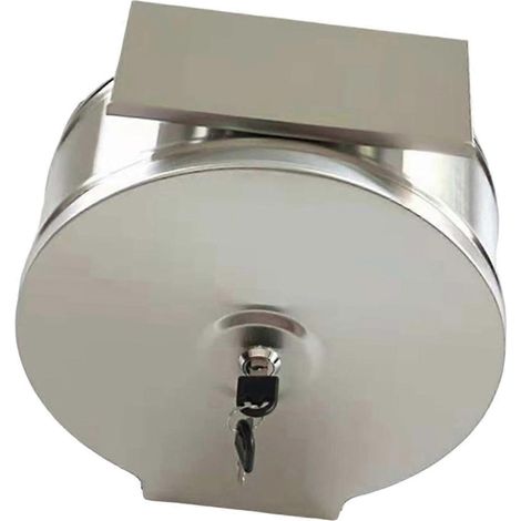 Porte-papier toilette mural en fer forgé, design à poser sur le réservoir, noir, gain de place, compatible avec les rouleaux de papier toilette (1/5)