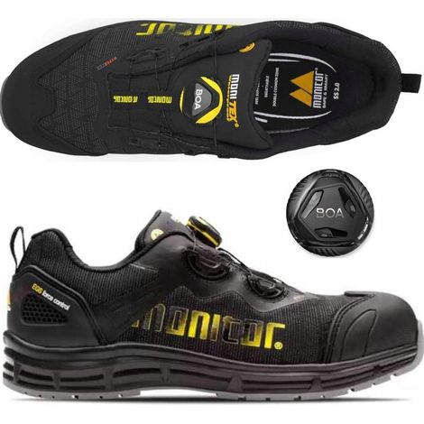 ROBUSTE PREMIUM-ARBEITSSCHUHE BOA CARBON S3 SRC HRO ESD MARINE MONITOR 38