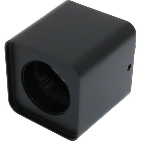 IluminaShop - Aro de Superficie Negro Para 1 Modulo 10W Serie Cobfix (1/3)