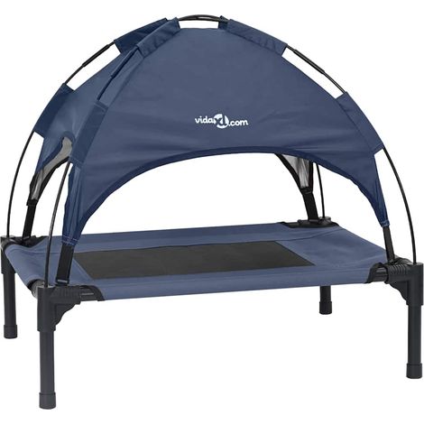 Lit pour Chien Bleu marine 76 x 62 x 70,5 cm Acier (1/5)