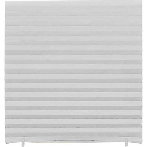1 Rideau plissé, auto-adhésif, sans perforation, tissu non tissé, occultant, pour maison et bureau (1/5)