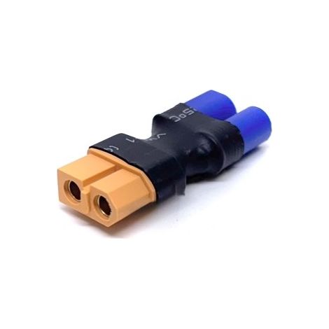 Adapter - XT60 (F) to EC3 (M) - Compact Version
