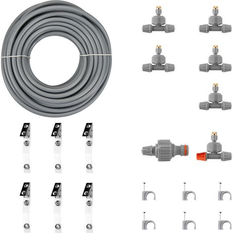 Kit brumisateur de jardin WHITE LINE 8m (1/2)