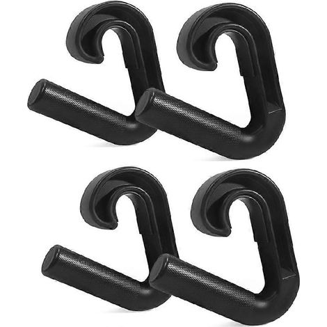Ergonomische Klimmzuggriffe mit Haken für Gewichtheben und Kurzhanteln – Vielseitiges Krafttrainingsgerät (1/5)