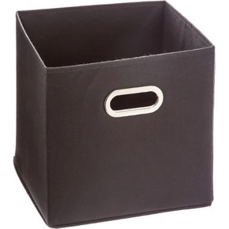 Boîte de Rangement Pliable "Premium" 31x31cm Gris Anthracite (1/3)