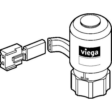 VIEGA 813482 Actionneur thermostatique Heat Control Fonterra (1/2)