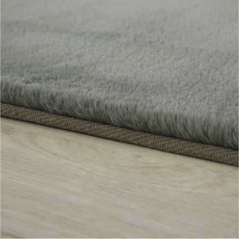 Tapis Plush Pouffy - 160 cm - Vert Émeraude - Luxe - Confortable - Élégant (1/5)