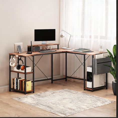 Bureau réglable de 168 à 240 cm 168 x 120 x 90 cm (1/5)