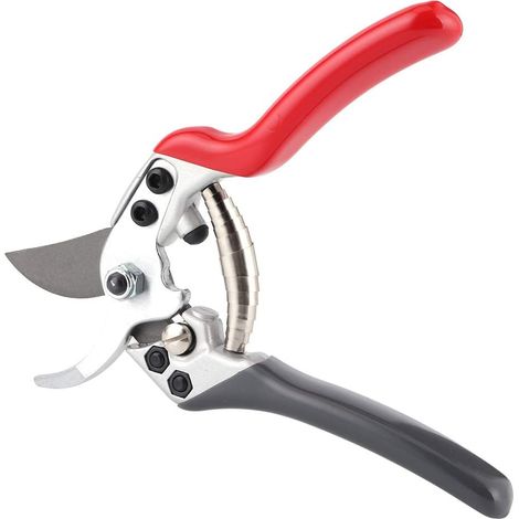 Sécateur de jardin 7,5" acier carbone courbée, pour branches (1/5)