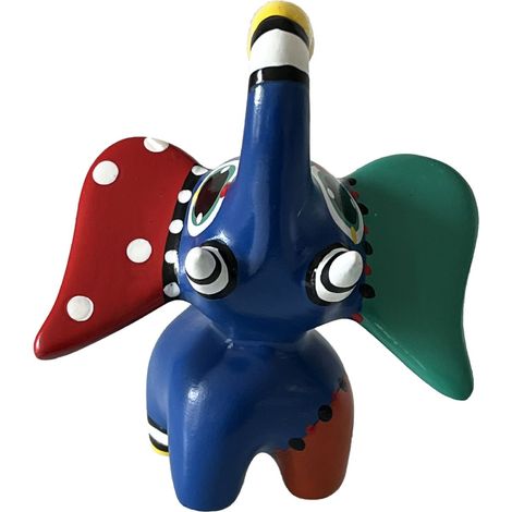 Petite Statuette de collection jacky zegers lito l'éléphant (1/3)