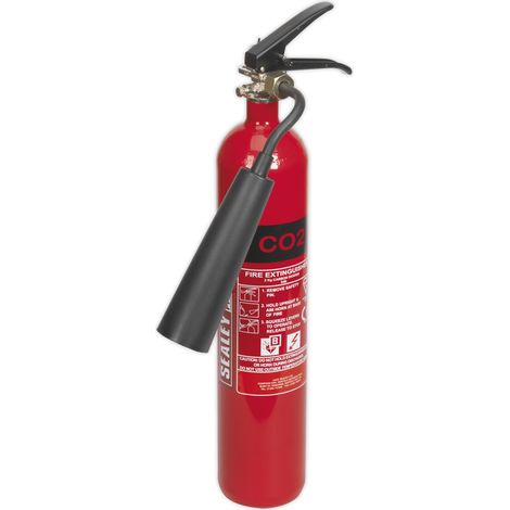 Sealey SCDE02 Carbon Dioxide Fire Extinguisher 2kg