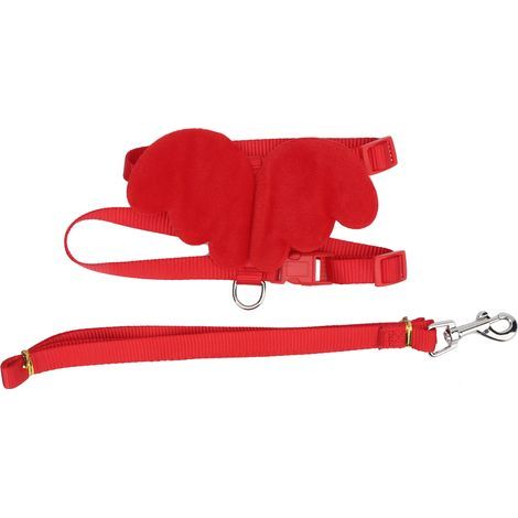 Generic Ensemble de Laisse de Harnais Réglable pour Animaux de Compagnie, pour Canards, Oies, Matériau en Nylon de Haute qualité pour Les Propriétaires d'animaux de Compagnie (M). (1/5)