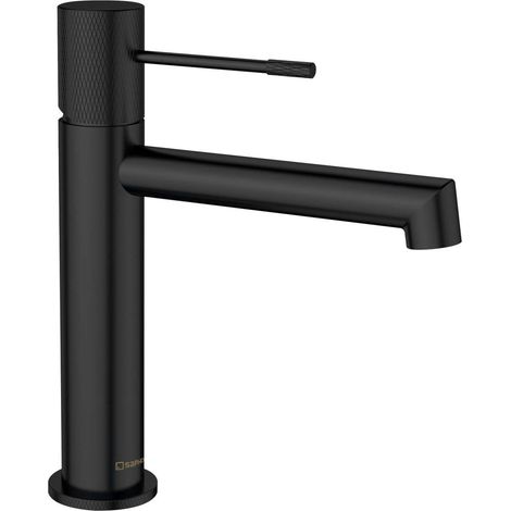 Sapho Solaris - Miscelatore da lavabo, nero opaco WD002B (1/5)