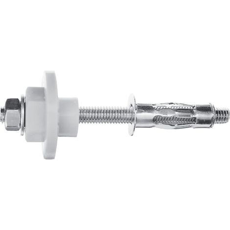 Jeu de fixations pour lavabos dans paroi creuse Ramussen. cheville Ø 13 x longueur 36 mm.vis diamètre 8 x longueur 100 mm - R. A. M.
