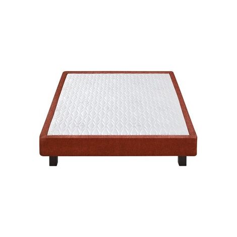 Sommier tapissier Epeda CELEST TERRA 80x190 cm 1 place rouge zone bassin renforcée