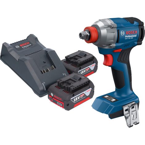 Bosch GDX 18V-285 Professional Visseuse à chocs sans fil 18 V 285 Nm 1/4'' Brushless + 2x batterie 4,0 Ah + chargeur (1/5)