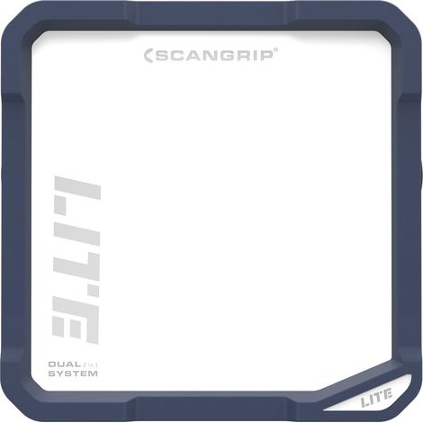 Projecteur LED VEGA LITE C+R :  Rechargeable Innovant et Robuste pour Professionnels - Un Éclairage Puissant de 2500 Lumens avec DUAL SYSTEM pour Utilisation Flexible, Résistante aux Chocs