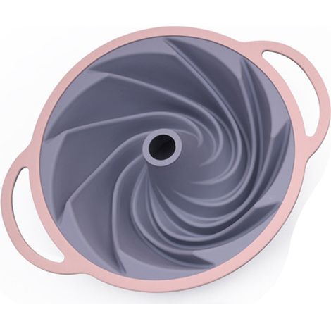 Moule À Gâteau En Silicone - 30.5 X 24.5 X 7.2 Cm - Poignée Robuste - Pour Pâtisserie Et Desserts - 1 Pièce (1/5)