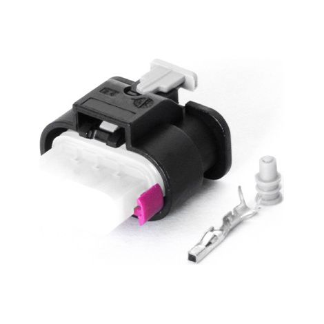 Der Stecker 2-1718645-1 ist für wasserdichte Kfz-Steckverbinder DJ7042F-1.2-21 geeignet. (1/4)