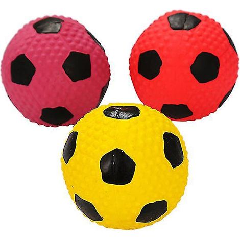 Lot de 3 molaires pour animaux de compagnie, jouet sonore